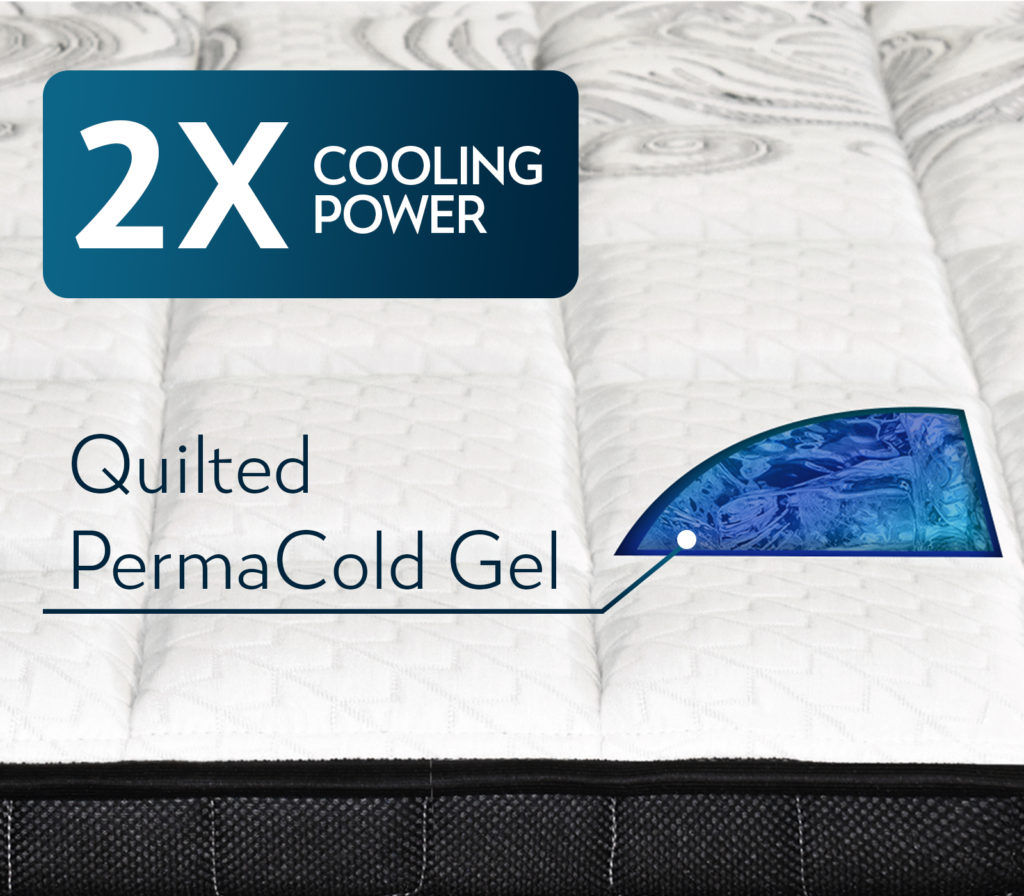 Maxim Mattress PermaCold Gel Quilted Mattress Material Extra Cool
